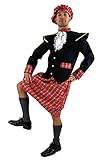 Wig Me Up – Herren-Kostüm, schottischer Kilt, Braveheart-Stil,...