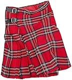Black Premium by EMP Herren rot-Kariertes Kilt XXL